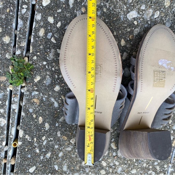 Dolce Vita Chunky Block Heel Slide On Sandal - Picture 6 of 7